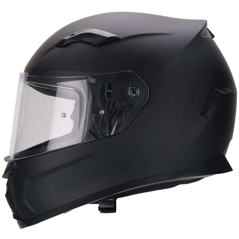 Moto ķivere VITO Helmets, modelis DUOMO, krāsa MATĒTI MELNA