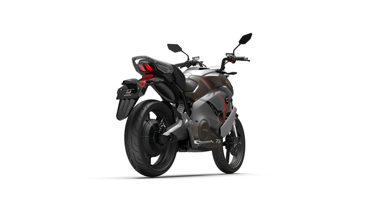 E-motocikls SUPER SOCO TS Hunter