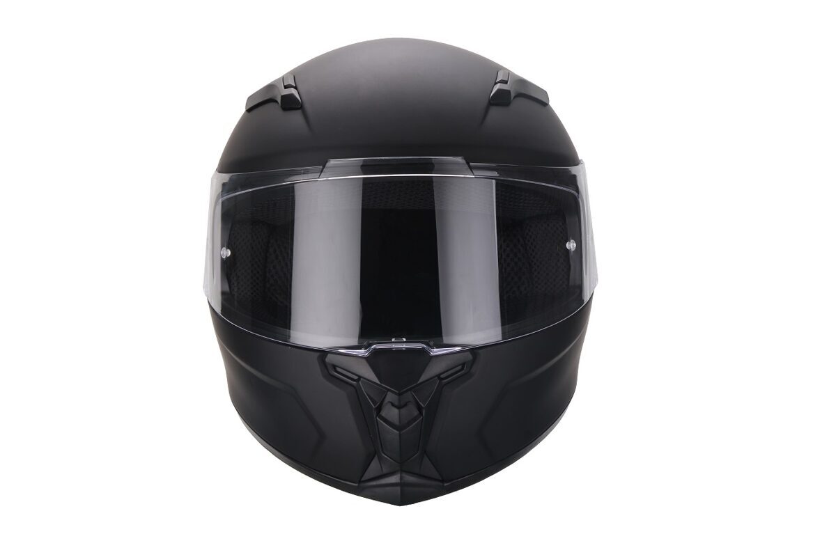 Moto ķivere VITO Helmets, modelis DUOMO, krāsa MATĒTI MELNA