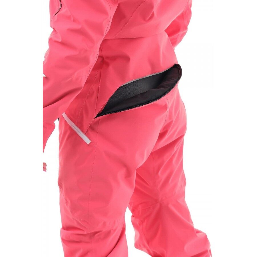 DRAGONFLY OVERALL SKI PREMIUM sieviešu snovboarda un slēpošanas tērps / kombinezons, ROZĀ