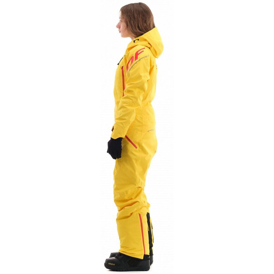 DRAGONFLY OVERALLS GRAVITY PREMIUM WOMAN YELLOW/RED