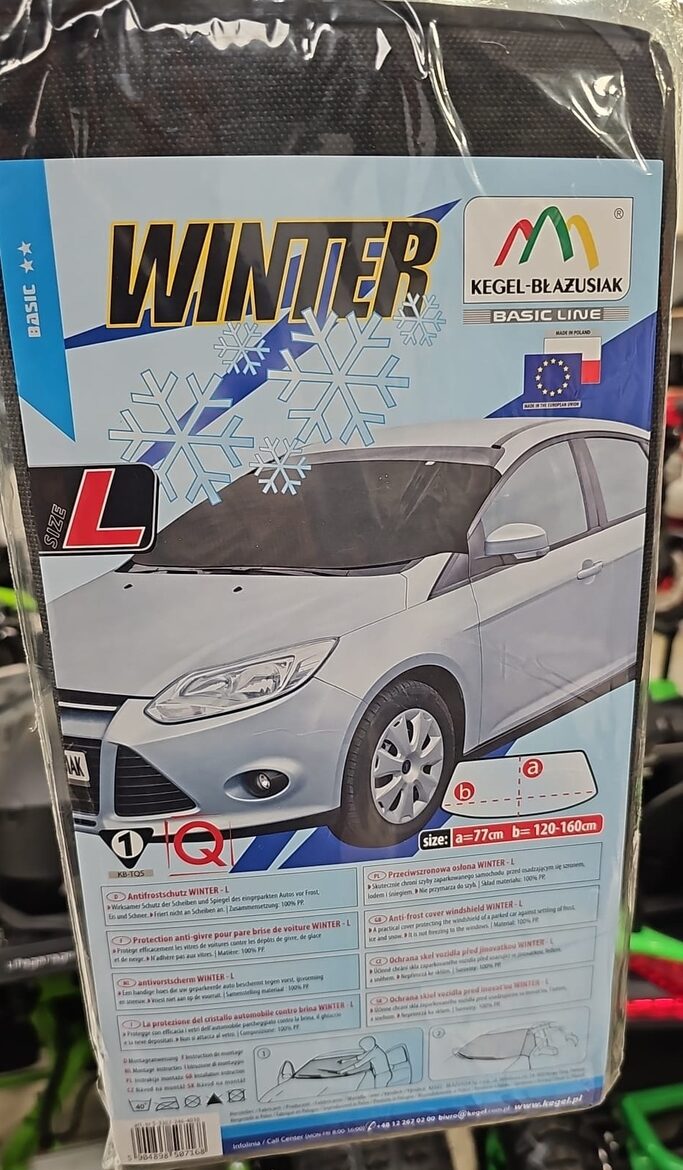 Priekšējā vējstikla ziemas pārsegs "Winter" L izmērs