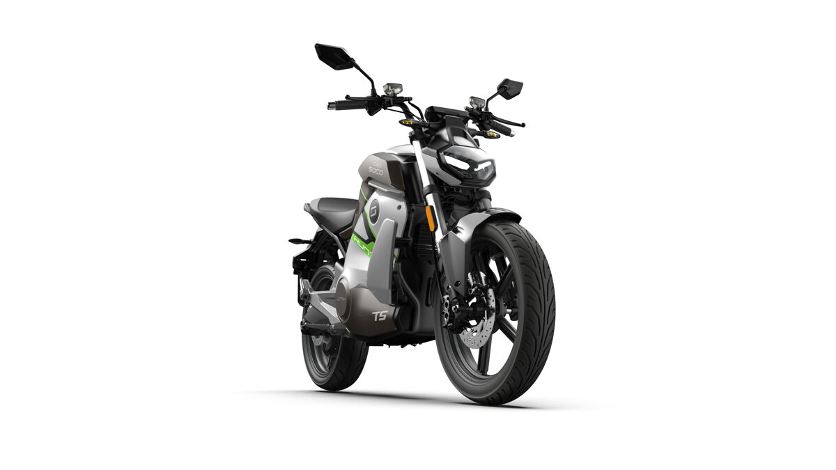 E-motocikls SUPER SOCO TS Hunter