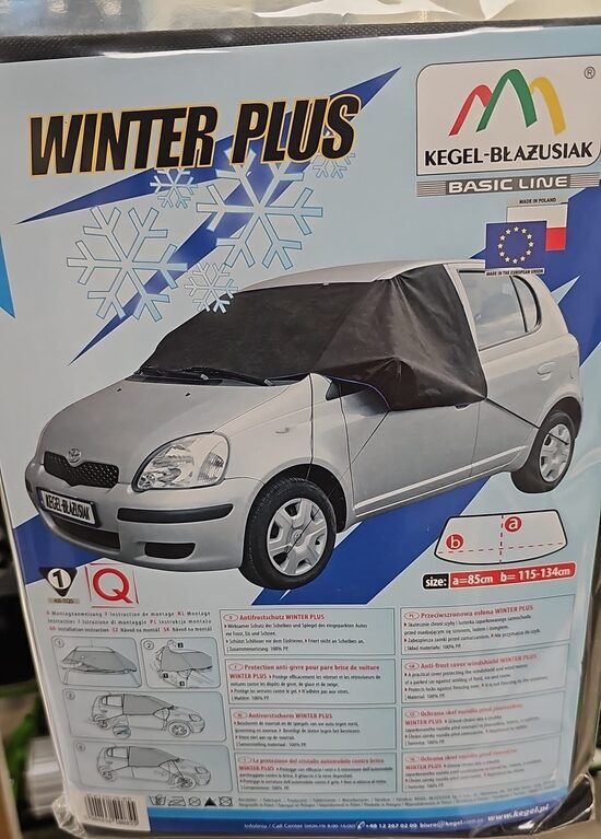 Windshield and side window cover "Winter PLus"