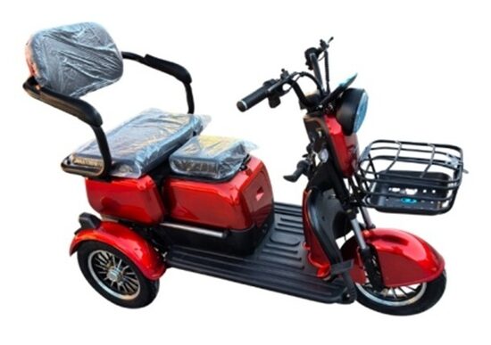 3-Wheel Electric Mobility Scooter M20R Red