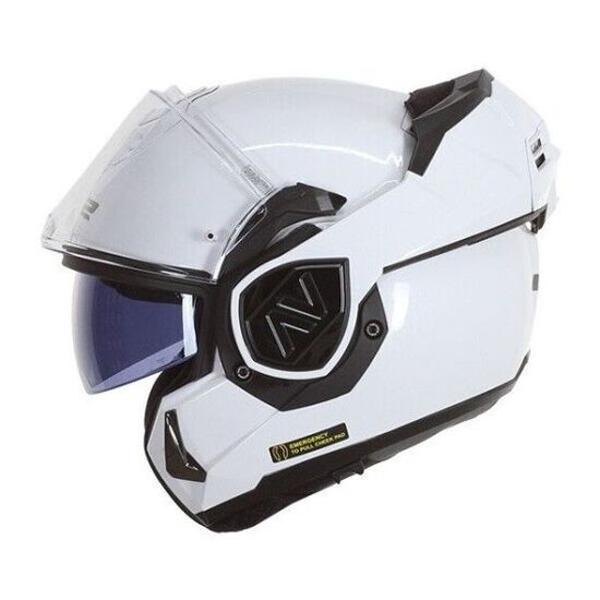 Reverse LS2 FF906 ADVANT white helmet