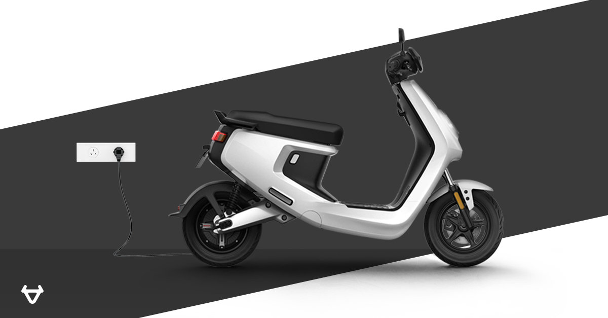 NIU MQi+ Sport elektro motorollers / BALTS