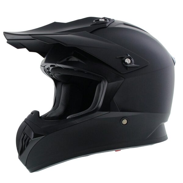 Шлем для мотокросса Vito Tivoli матовый черный