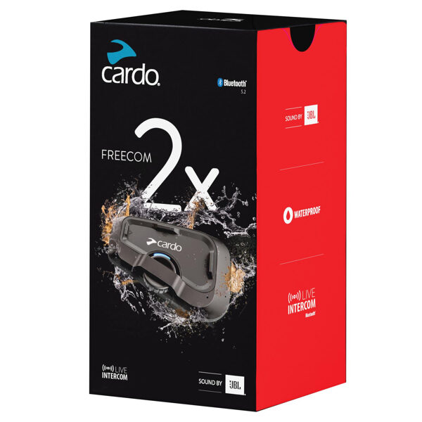 Cardo Freecom 2x Communication System Single Pack
