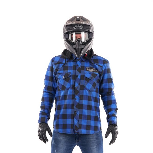 DRAGONFLY MOTO SHIRT STREETFIGTER BLUE UNISEX