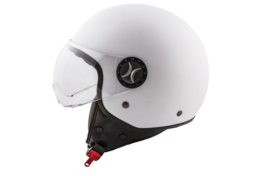 Helmet VITO LORETO white shiny