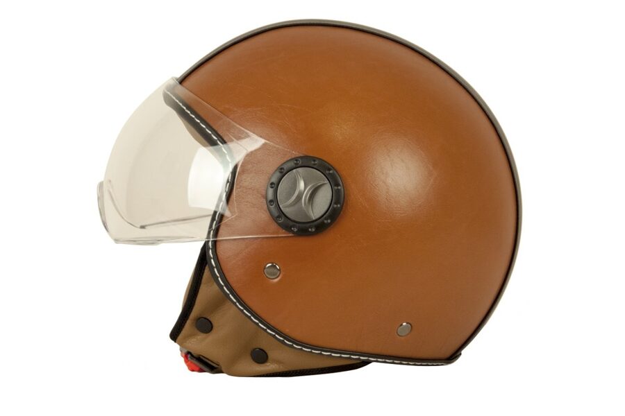Helmet VITO AMSTERDAM with leather