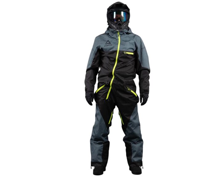 AMOQ VOID one-piece black / gray