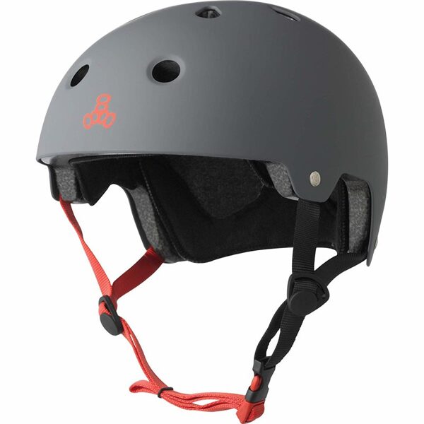 Triple Eight Brainsaver Skate Helmet, grey