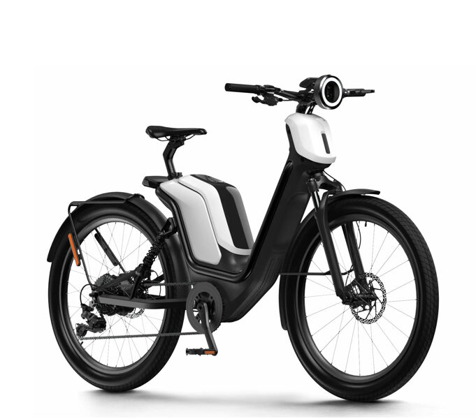 NIU Elektriskais velosipēds EUB-01 Sport, balts (veikala testa versija)