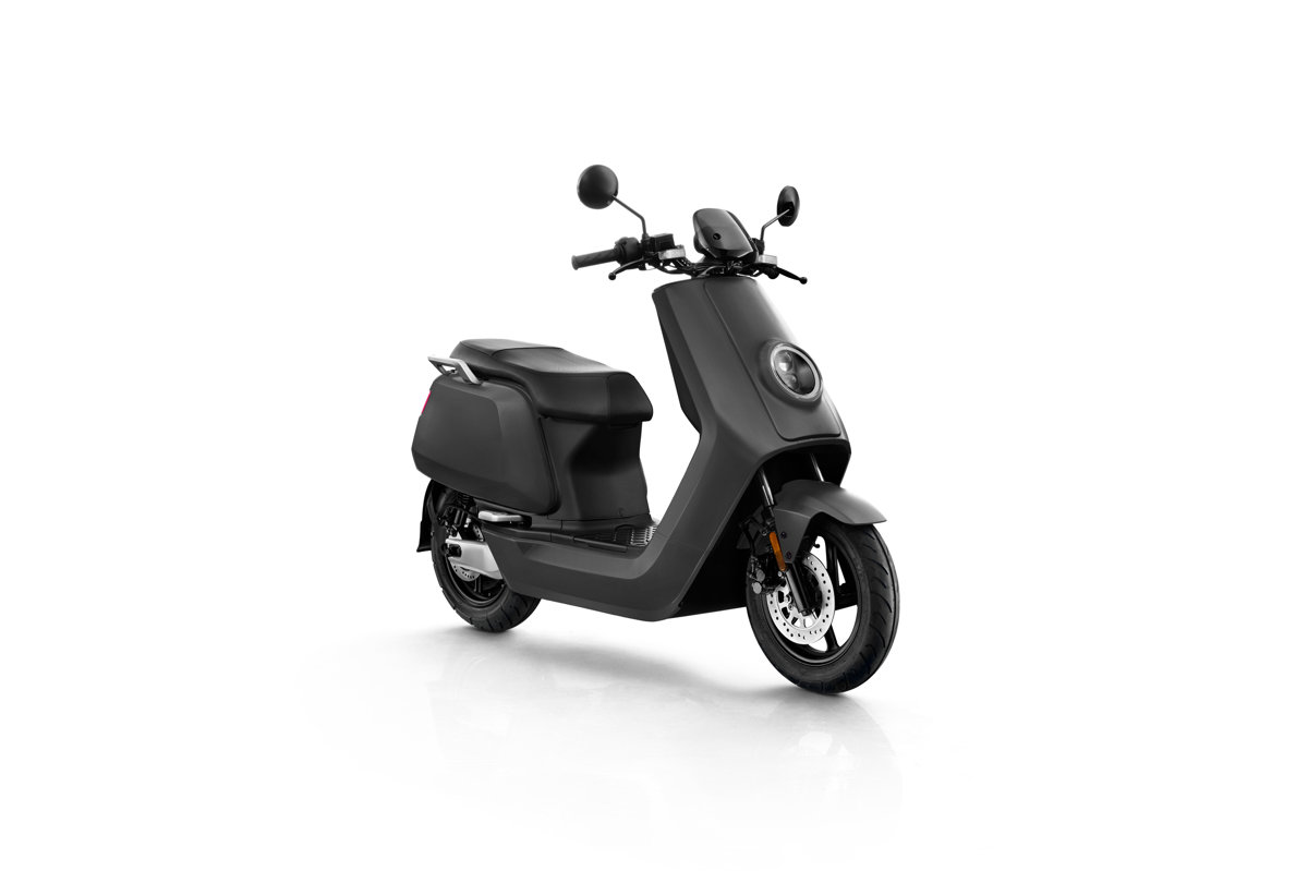 NIU NQi Sport electric scooter, matte gray